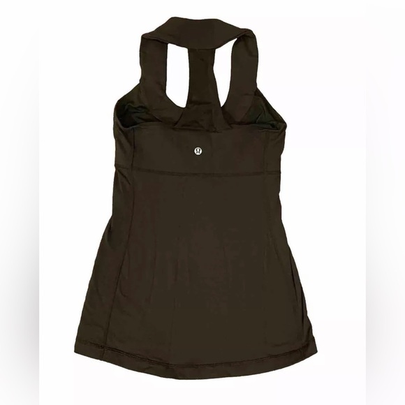 Lululemon Racer Back Tank Top - XS/S - Black Gym Yoga Activewear Slimming Cute​ - Picture 2 of 5
